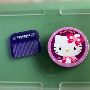 Hello Kitty Purple Hair Comb Set